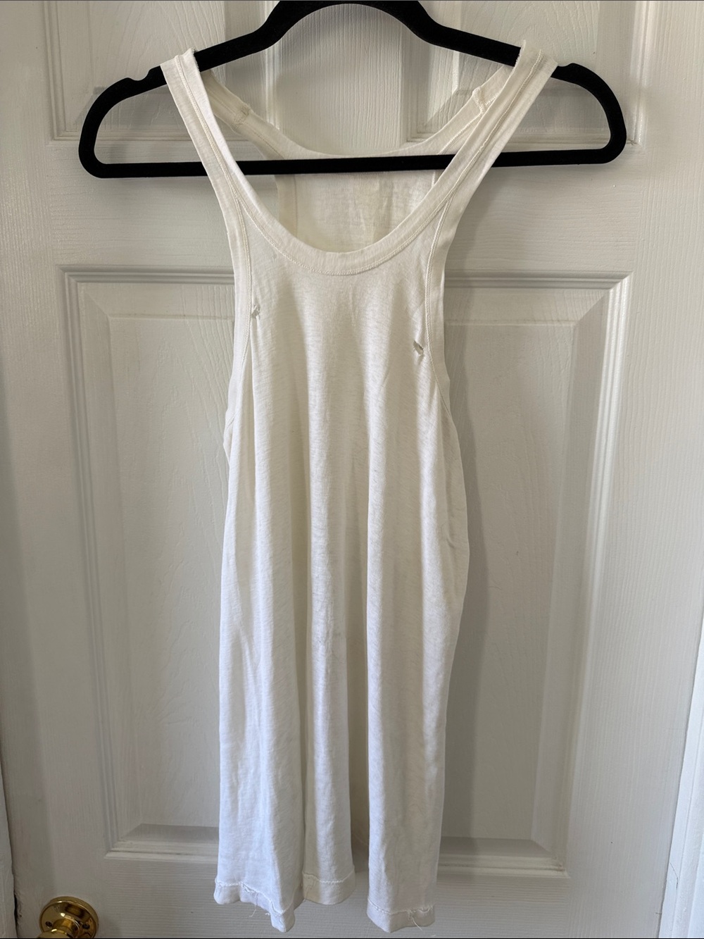 Vintage White Tank Top